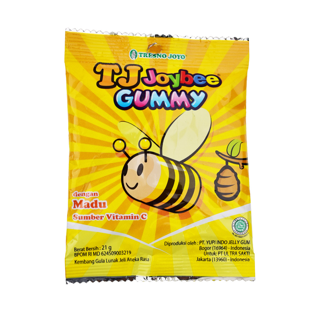 

TJ JOYBEE GUMMY DENGAN MADU ISI 1 SACHET