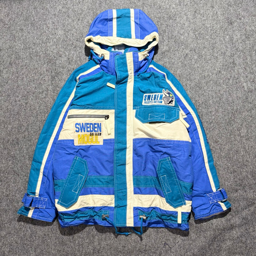 JACKET MISTRAL SWEDEN SKI SNOWBOARD OUTDOOR COLORBLOCK/COLOURBLOCK VINTAGE