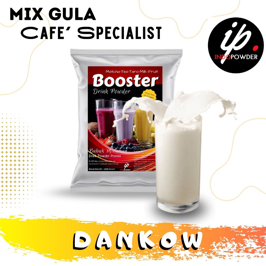 

Indopowder - Bubuk Minuman DANKOW 1Kg Untuk Cafe, Waralaba, Resto dan Usaha Minuman Kekinian