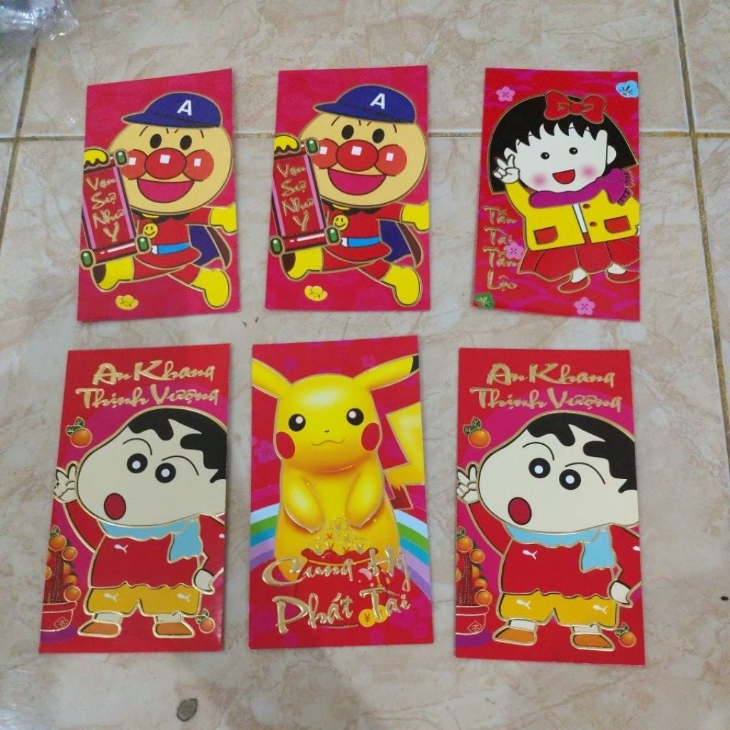 

kertas angpao anime