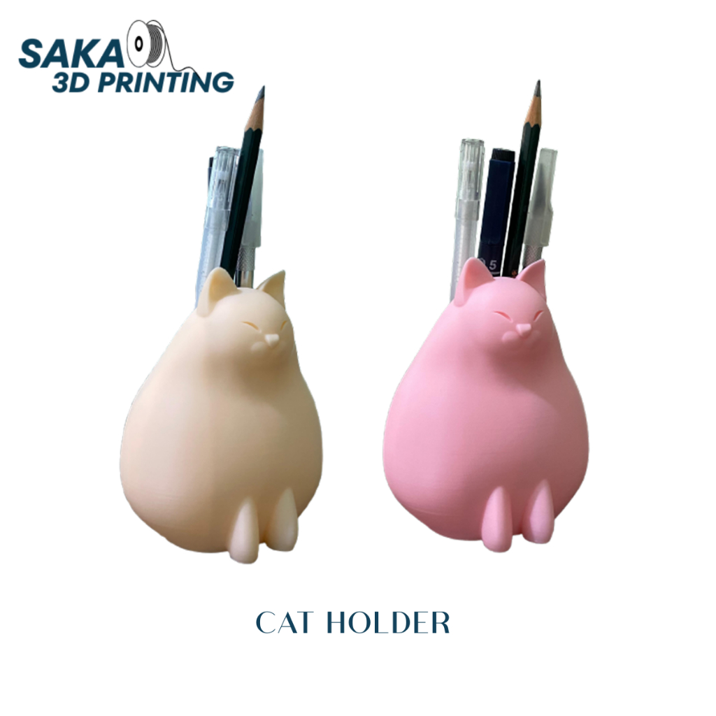 

Cat Holder Desk – Tempat Pensil & Organizer Meja Bentuk Kucing Lucu