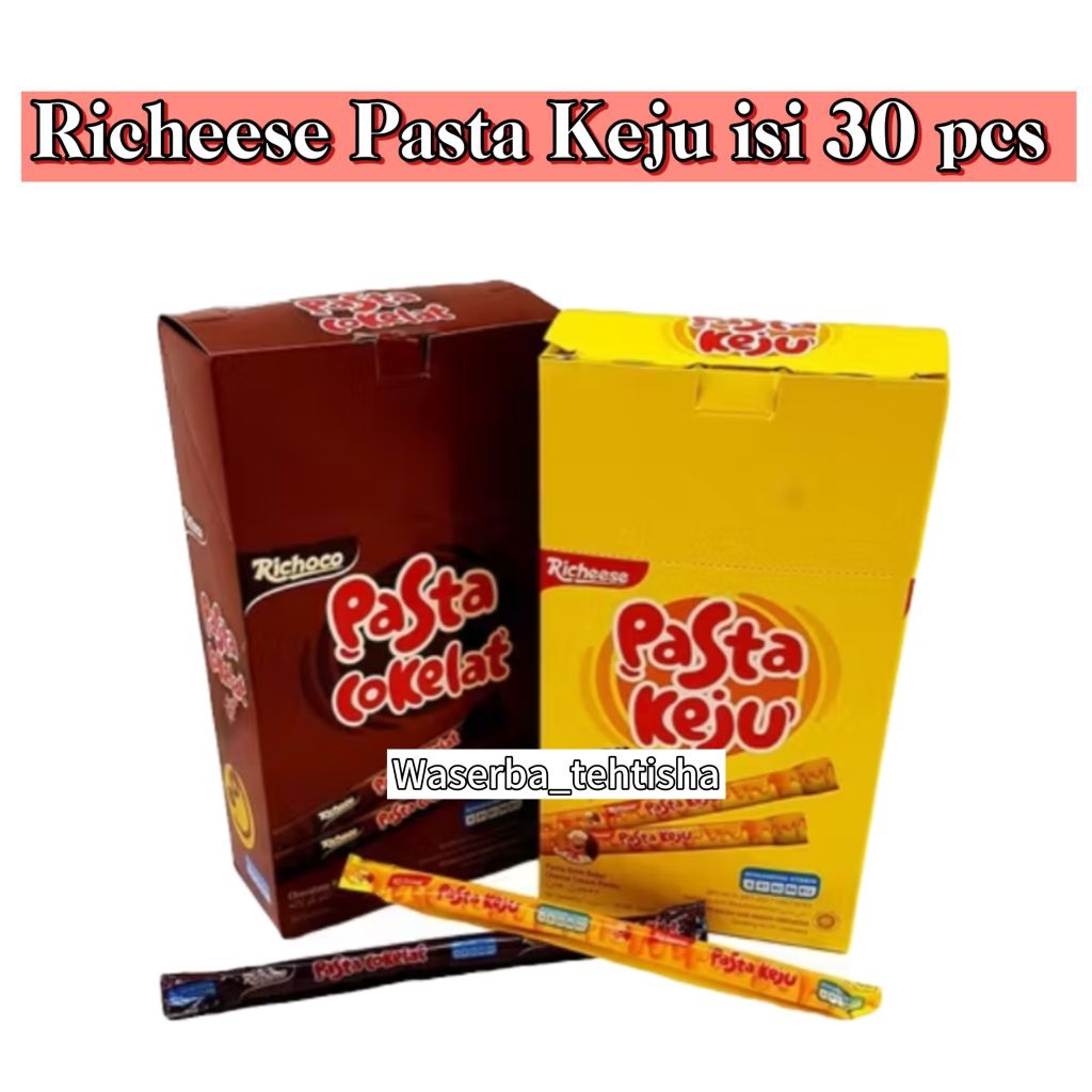 

Richeese pasta keju isi 30pcs/ Richeese pasta keju