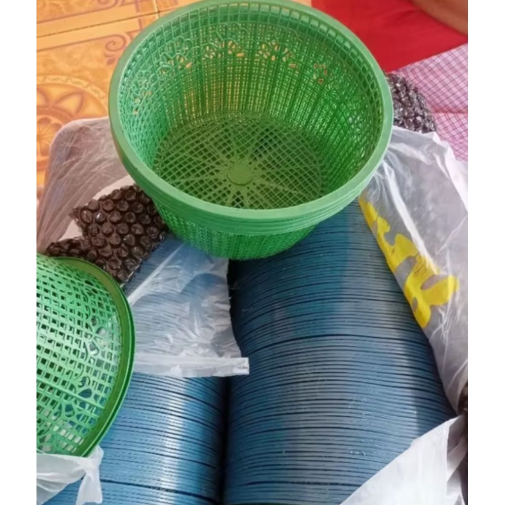 BAKUL NASI/CENTING NASI/WAKUL PLASTIK NASI/BESEK HAJATAN MURAH 60PCS