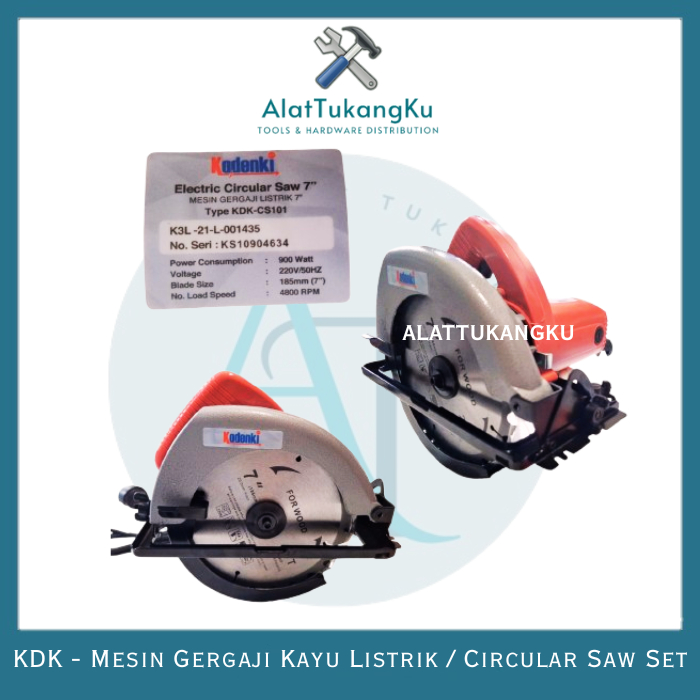 Mesin Circular Saw Gergaji Listrik Set / Alat Mebel Potong Kayu Sirkel Termurah / Mesin Potong Kayu 
