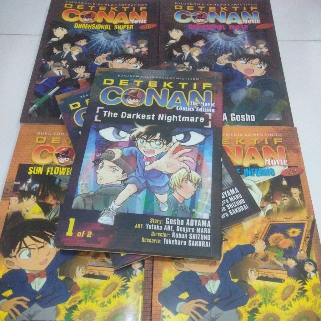 Komik Detektif Conan Movie Lengkap First-Last