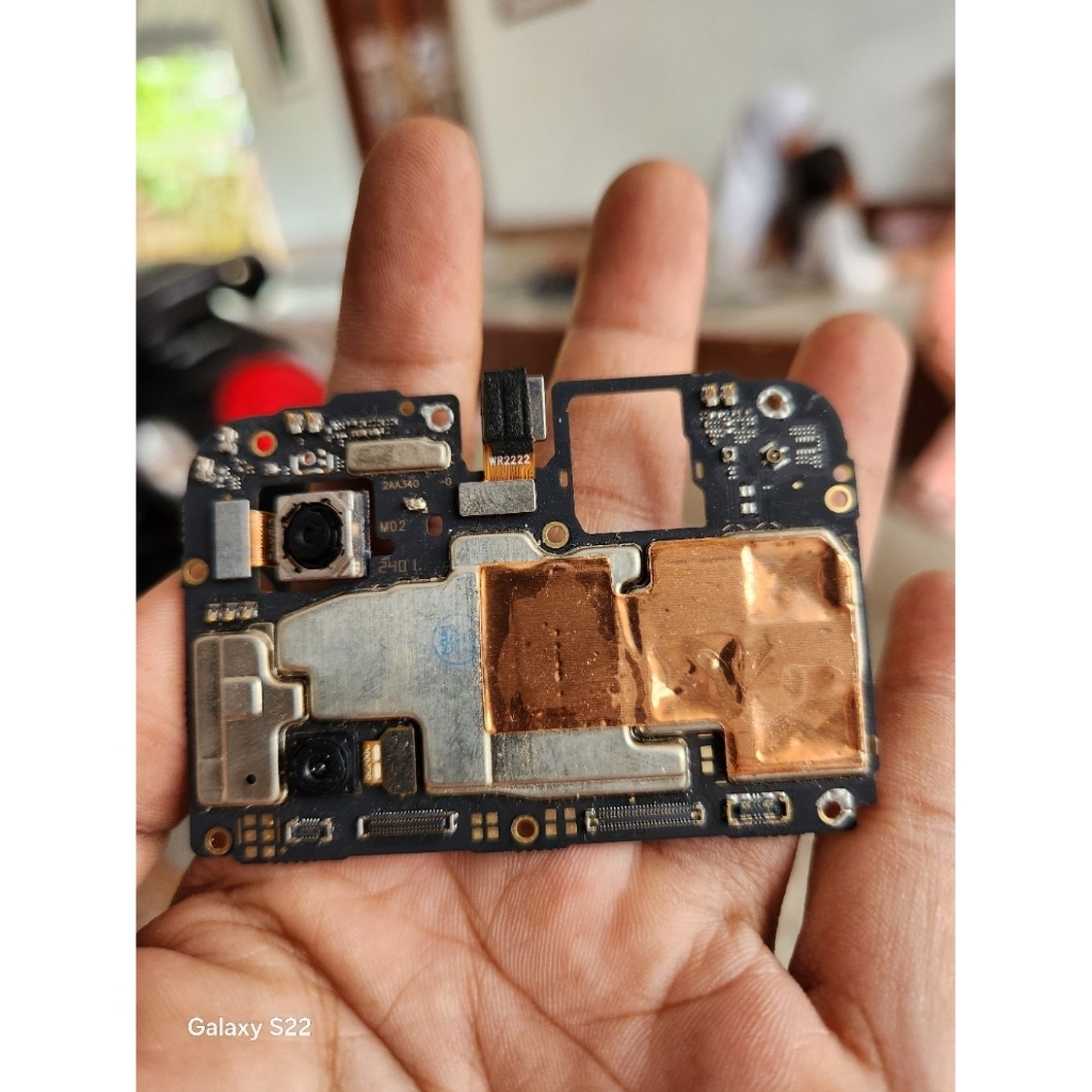 mesin oppo a77s refurbish minus POLA