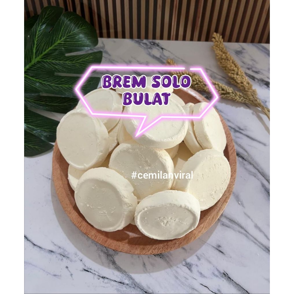 

Cemilan Viral Brem Solo Bulat Manis Snack Food Makanan