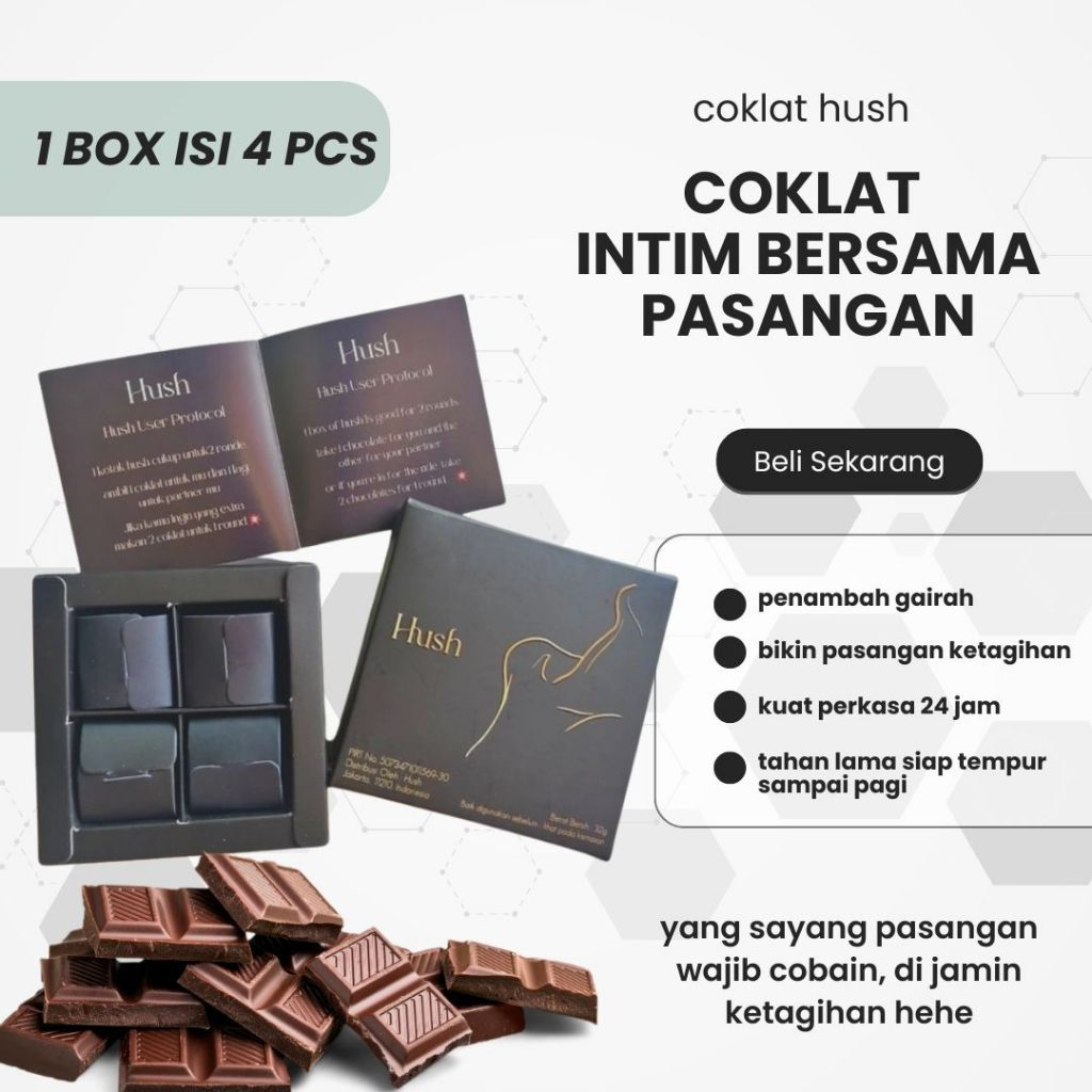 

Hush chocolate Dark Chocolate for couple 1 Box