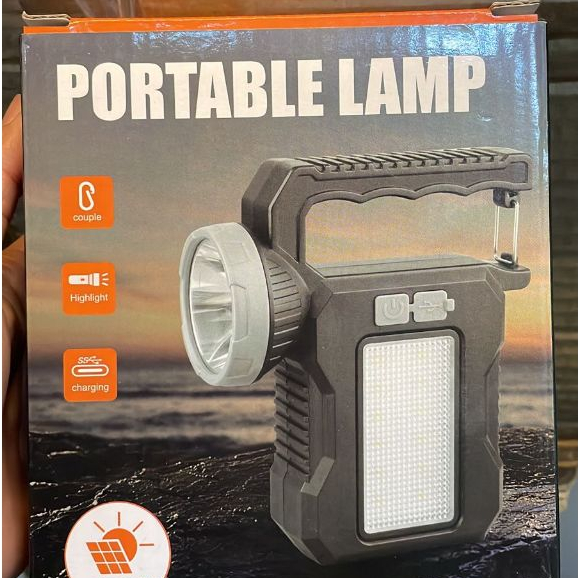 TaffLED Senter Portable Rechargeable Senter gengam/Senter Tangan
