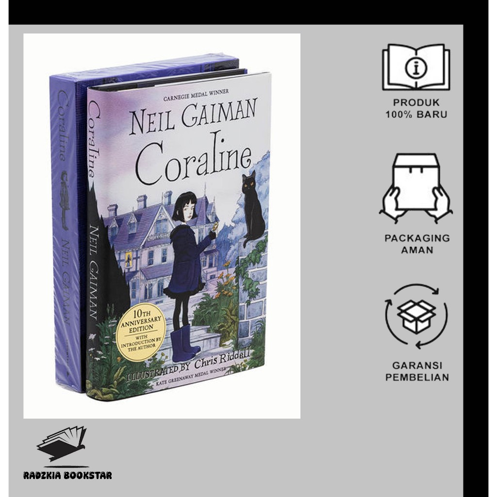 Coraline novel by Neil Gaiman