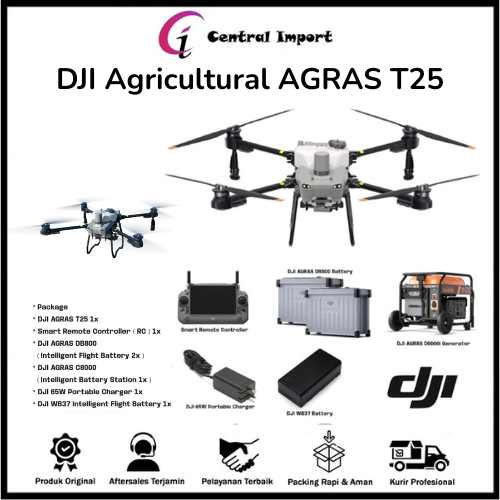 DJI Agricultural drone/AGRAS T25/Drone Camera GPS pertanian perkebunan/ Kamera Drone pertanian perke