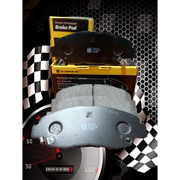 KAMPAS REM DEPAN L300 DIESEL / SOLAR EURO - MK KASHIYAMA