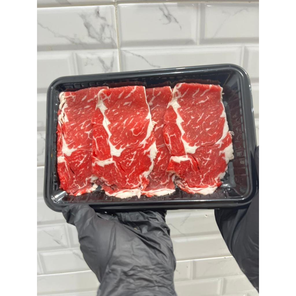 

AUS Ribeye GF EQG Shabu Cut - Daging Sapi Shabu Ribeye Australia