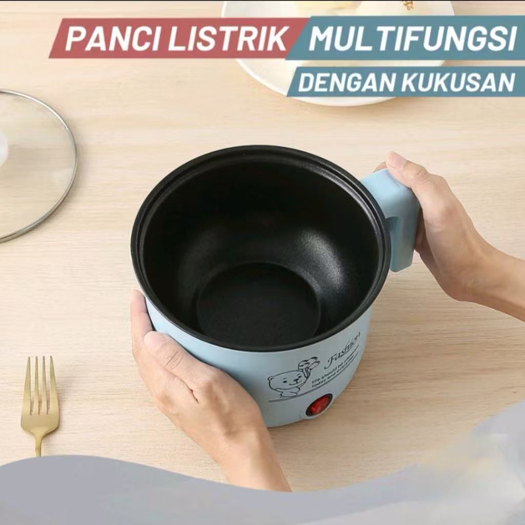 PANCI LISTRIK KUKUS  ELEKTRIK  COOKER STAINLESS STEEL COOKING POT & PANCI ELEKTRIK PANCI LISTRIK PAN