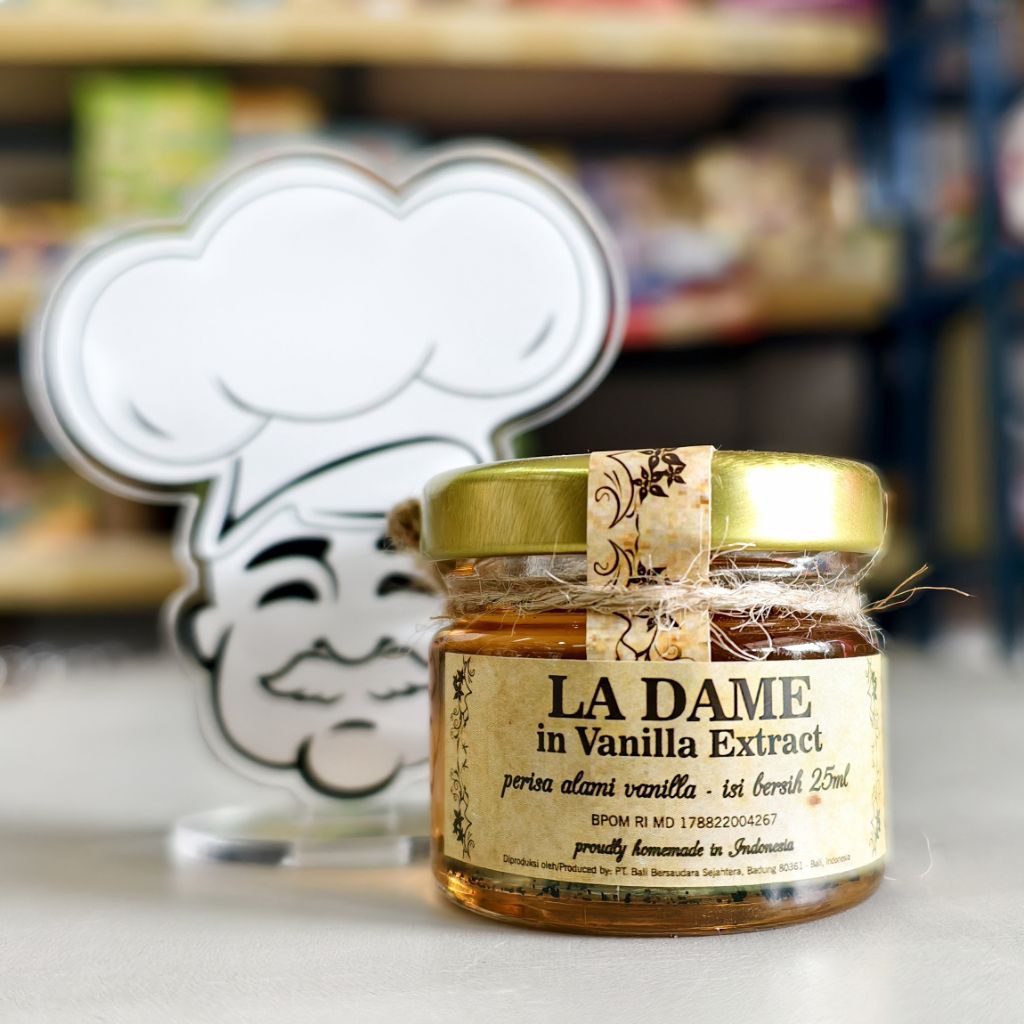 

Ladame Vanilla Extract 25Ml / Extract Vanilla Ladame 25Ml / La Dame Extract Vanilla Cair
