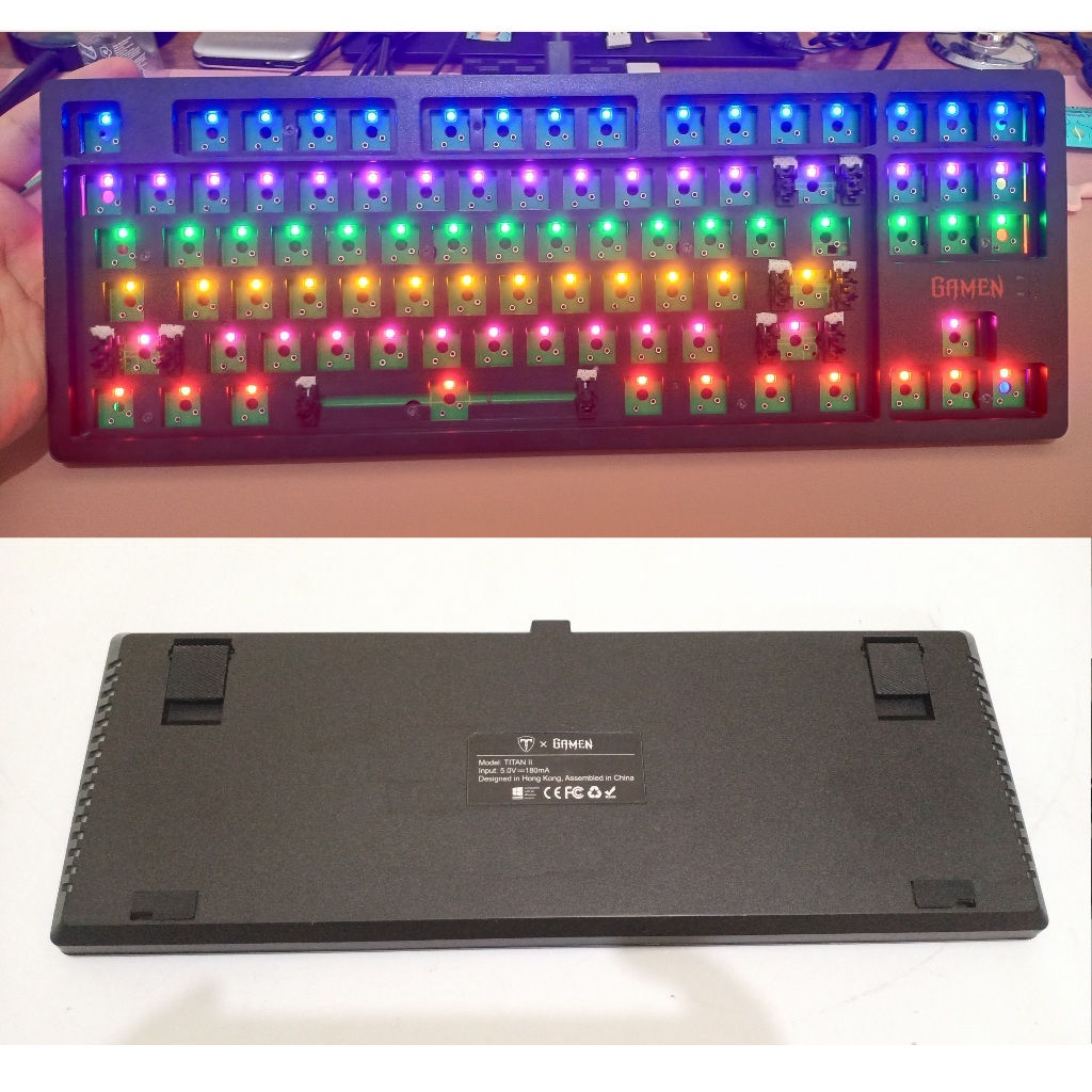 Gamen Titan II Mechanical Keyboard BAREBONE Titan 2