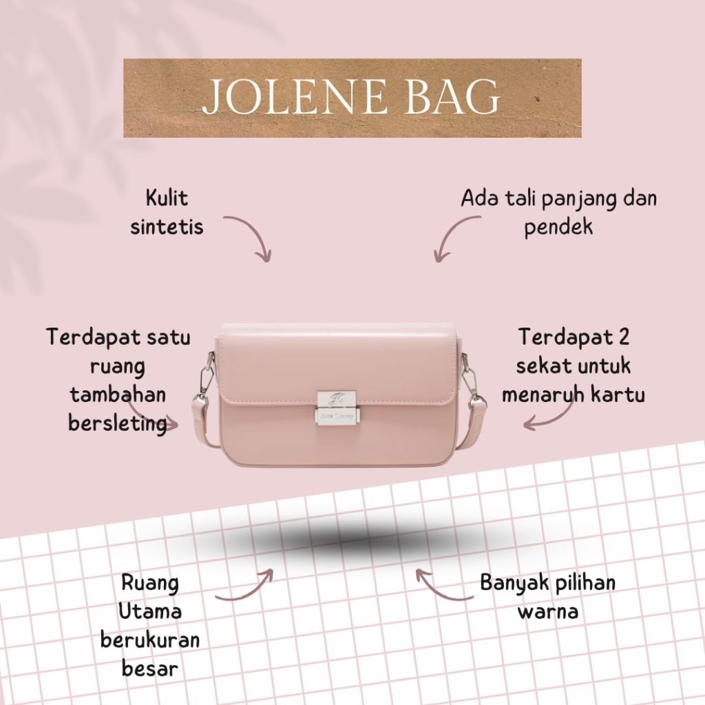 JOLENE BAG JIMS HONEY