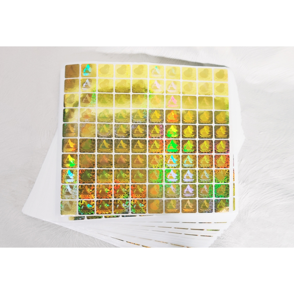 

Stiker Hologram Original HONEYCOMB GOLD " A " ORIGINAL PRODUCT KOTAK