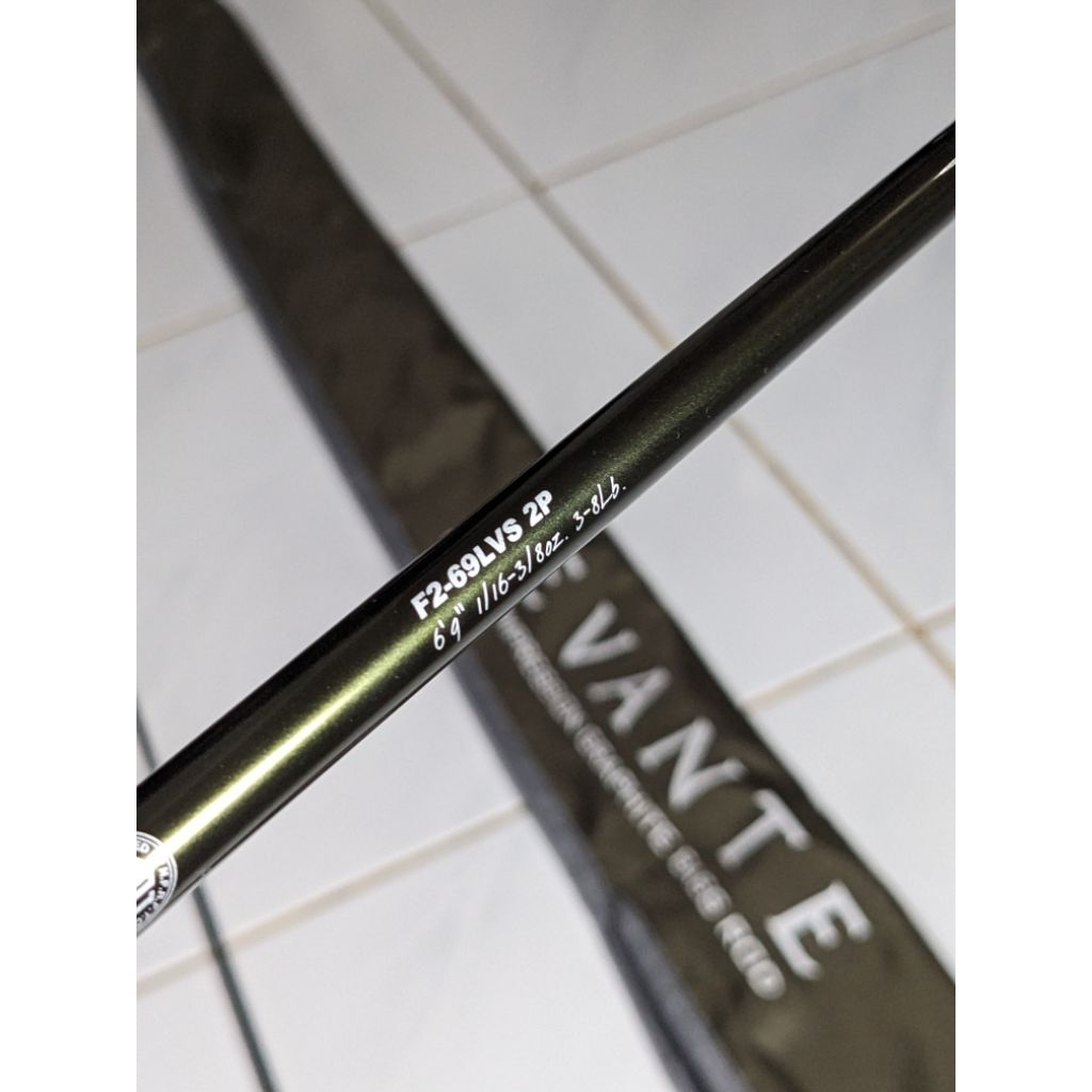 joran spinning Megabass levante F2-692LVS 2P