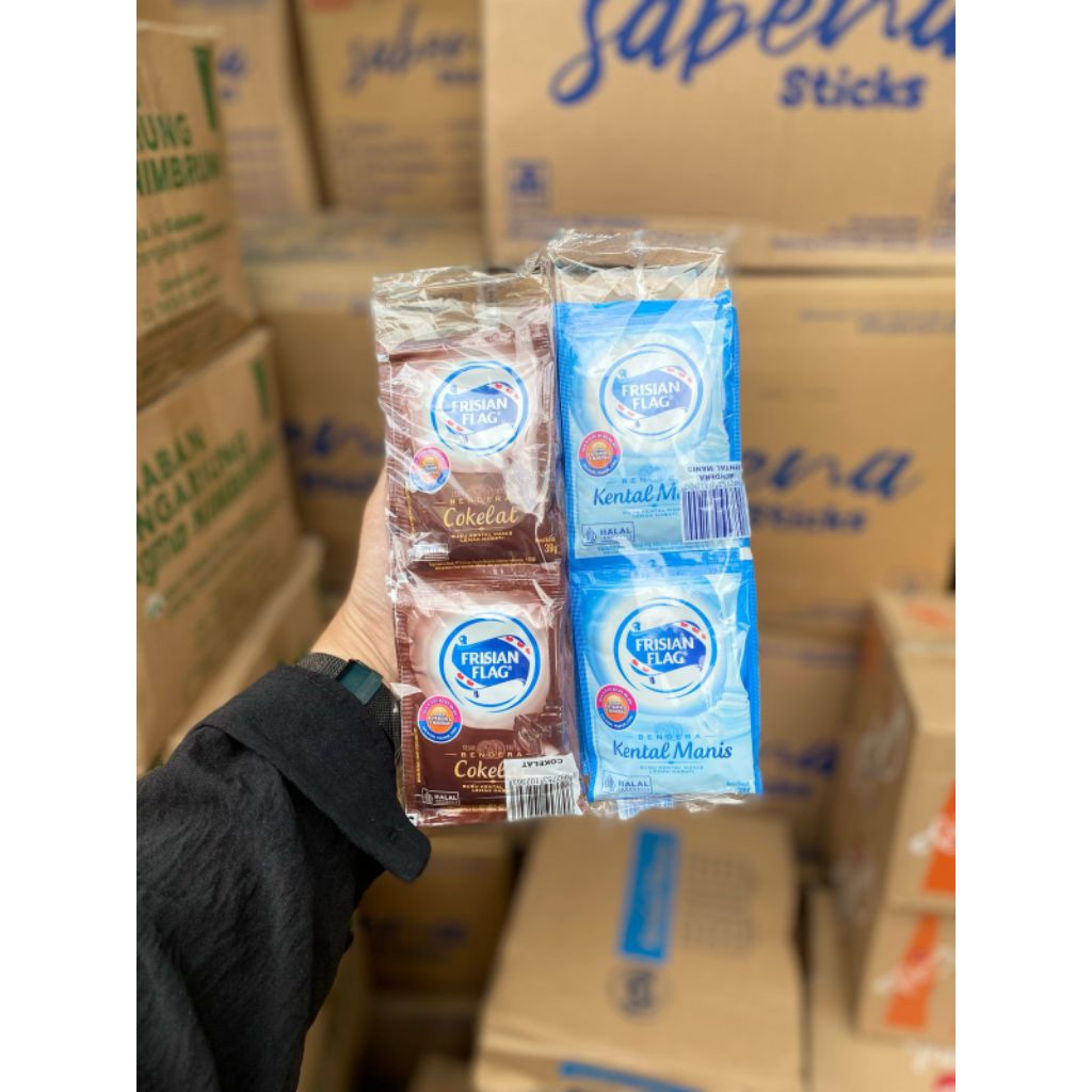 

Frisian Flag Kental Manis Renceng Isi 6pcs