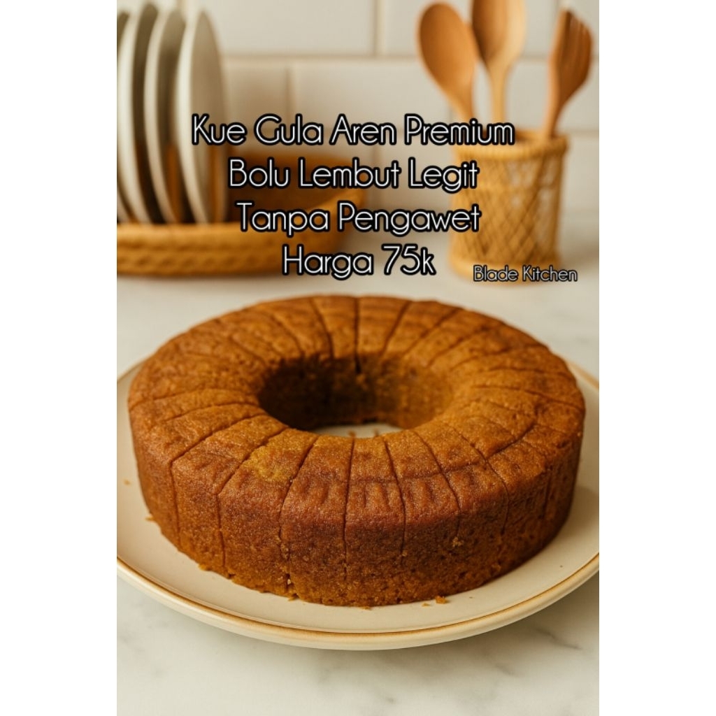 

Kue Gula Aren Premium – Bolu Lembut Legit Tanpa Pengawet