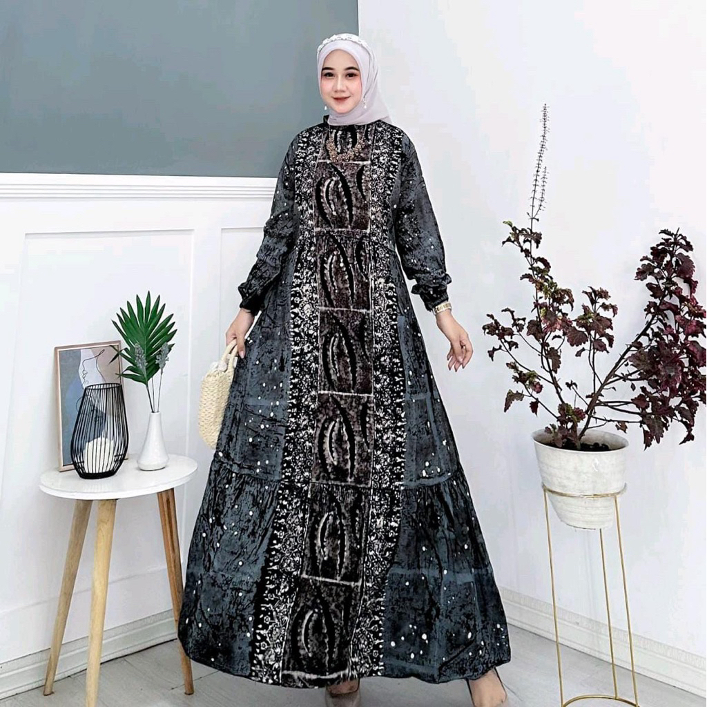 GAMIS TWILL MURAH/DASTER PEREMPUAN DEWASA MEWAH/GAMIS PEREMPUAN