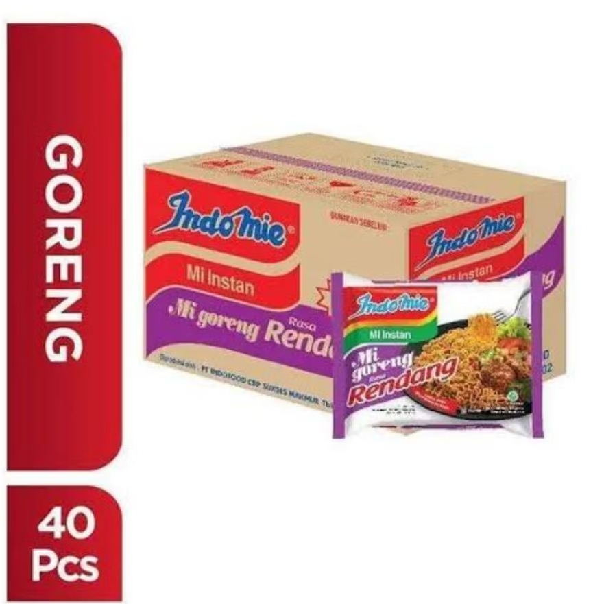 

(ABDILA) Indomie Goreng Rendang 1 karton