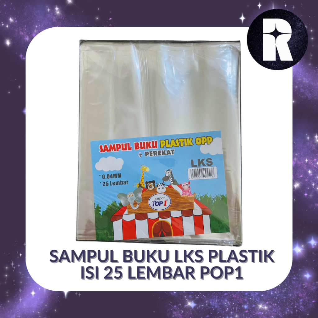 

SAMPUL BUKU PLASTIK UKURAN LKS + PEREKAT