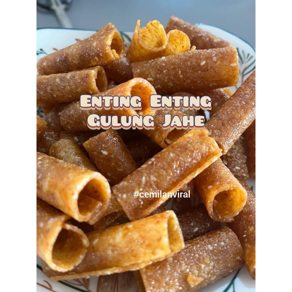 

Cemilan Viral Enting Enting Gulung Aneka Rasa Ting Ting Manis Snack Food