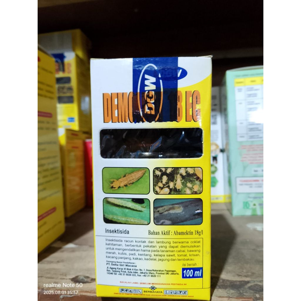 demolish 100ml insektisida abamektin 18ec demolish obat ulat cabe