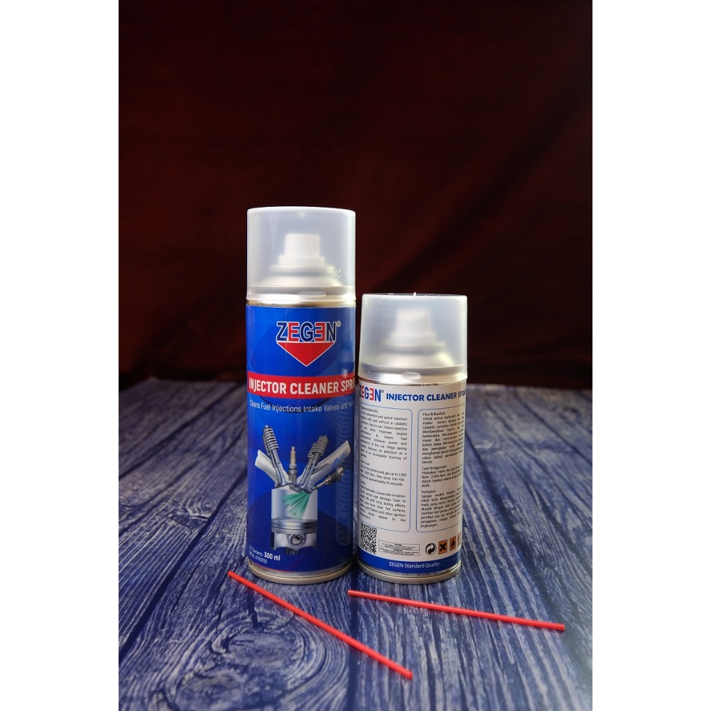 ZEGEN Injector Cleaner SPARY| Pembersih Injector | Pembersih Intake | Pemebersih Carbon - 150 ML & 3
