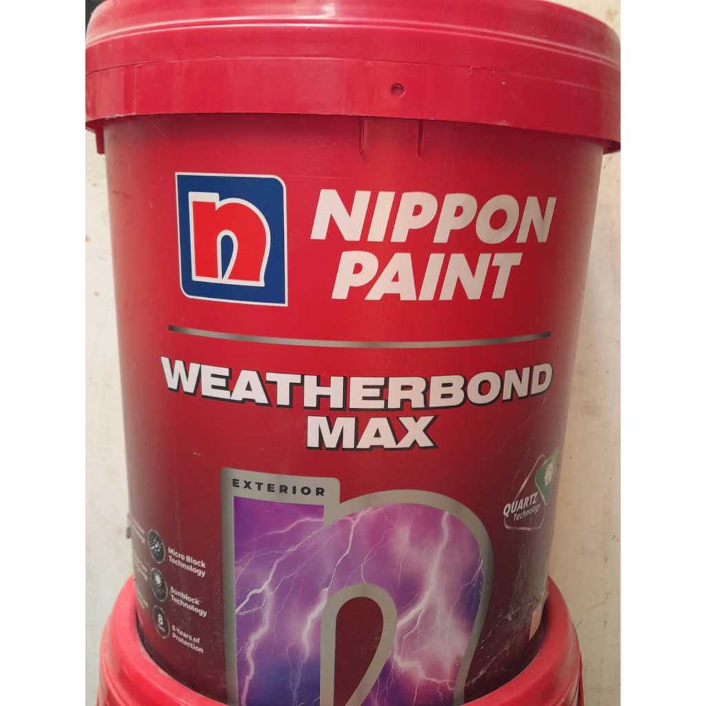Cat Tembok Eksterior Nippon Weatherbond Max Pail