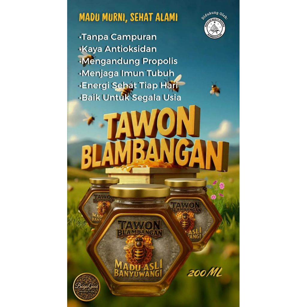 

Madu Asli Banyuwangi Tawon Blambangan