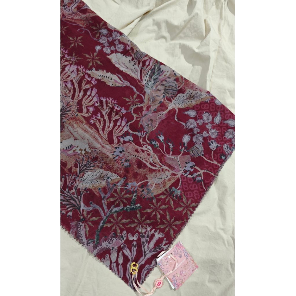 [Whispers] Button SCARVES - preloved dan new scarf BS