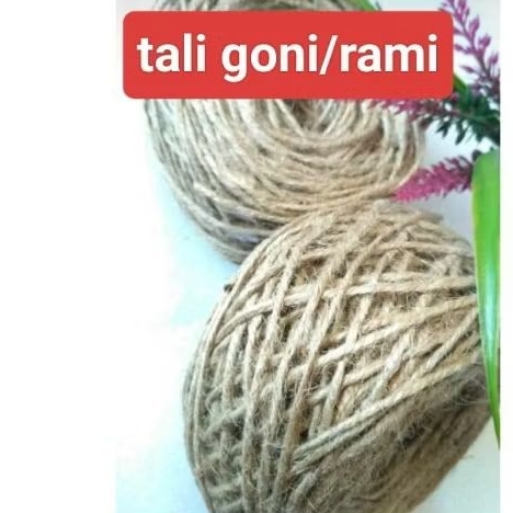 

Tali goni, rami, sabut kelapa, 3 ply dan 2 ply +-70 m