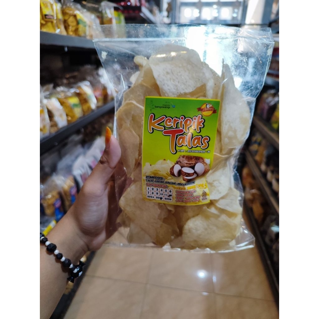 

KRIPIK TALAS/ OLEH-OLEH KHAS BANYUWANGI