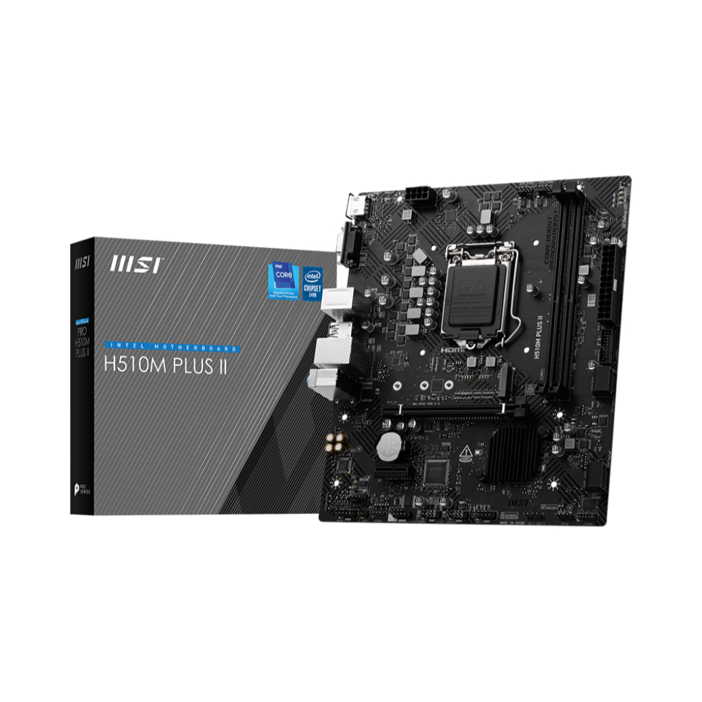 Motherboard MSI H510M PLUS II (LGA1200, H510, DDR4, USB3.2, SATA3)