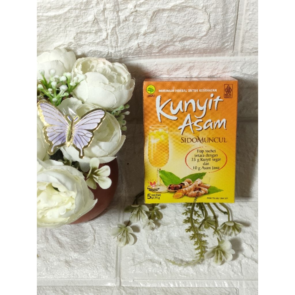 

Minuman Kunyit Asam Sido Muncul 1 box isi 5 Sachet
