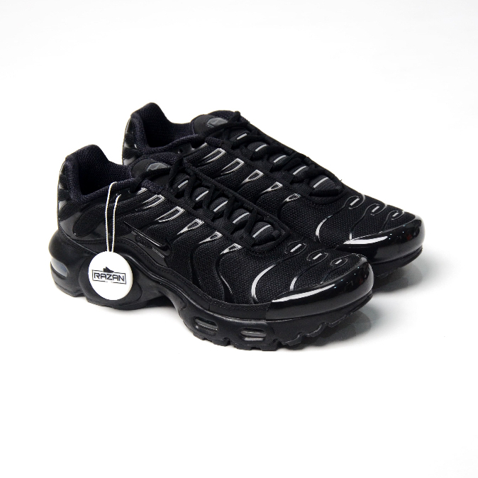Nike Air Max Plus Triple Black 100% Authentic Original