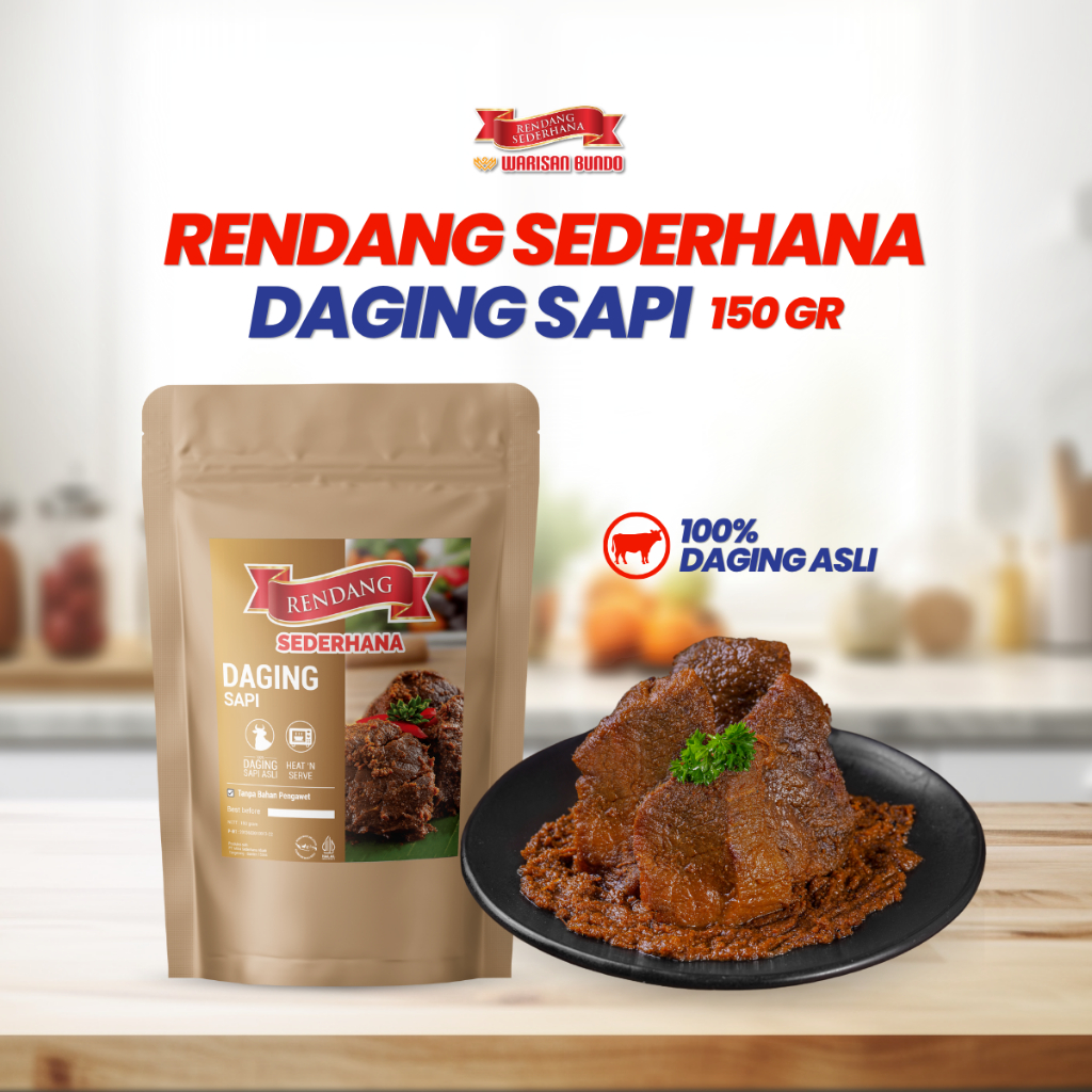 

Rendang Sederhana RENDANG DAGING 150GR