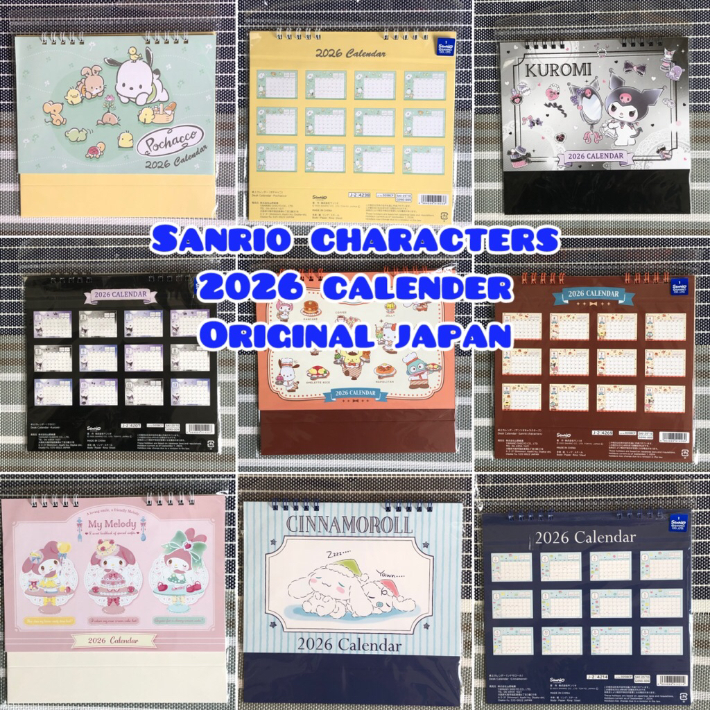 

sanrio edition calender 2026 kalender 2026 original japan