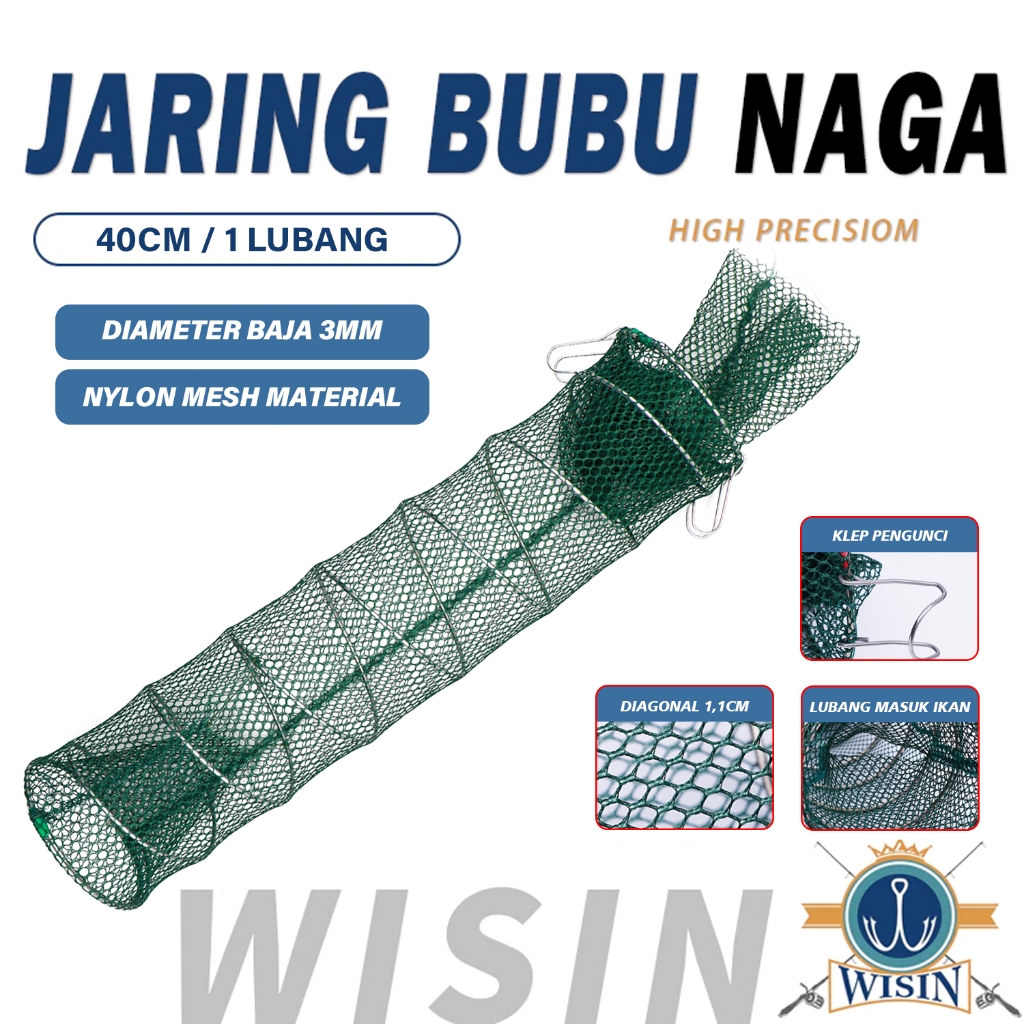 WISIN JARING TERBARU JARING BUBU NAGA JARING PANCING ELASTIS