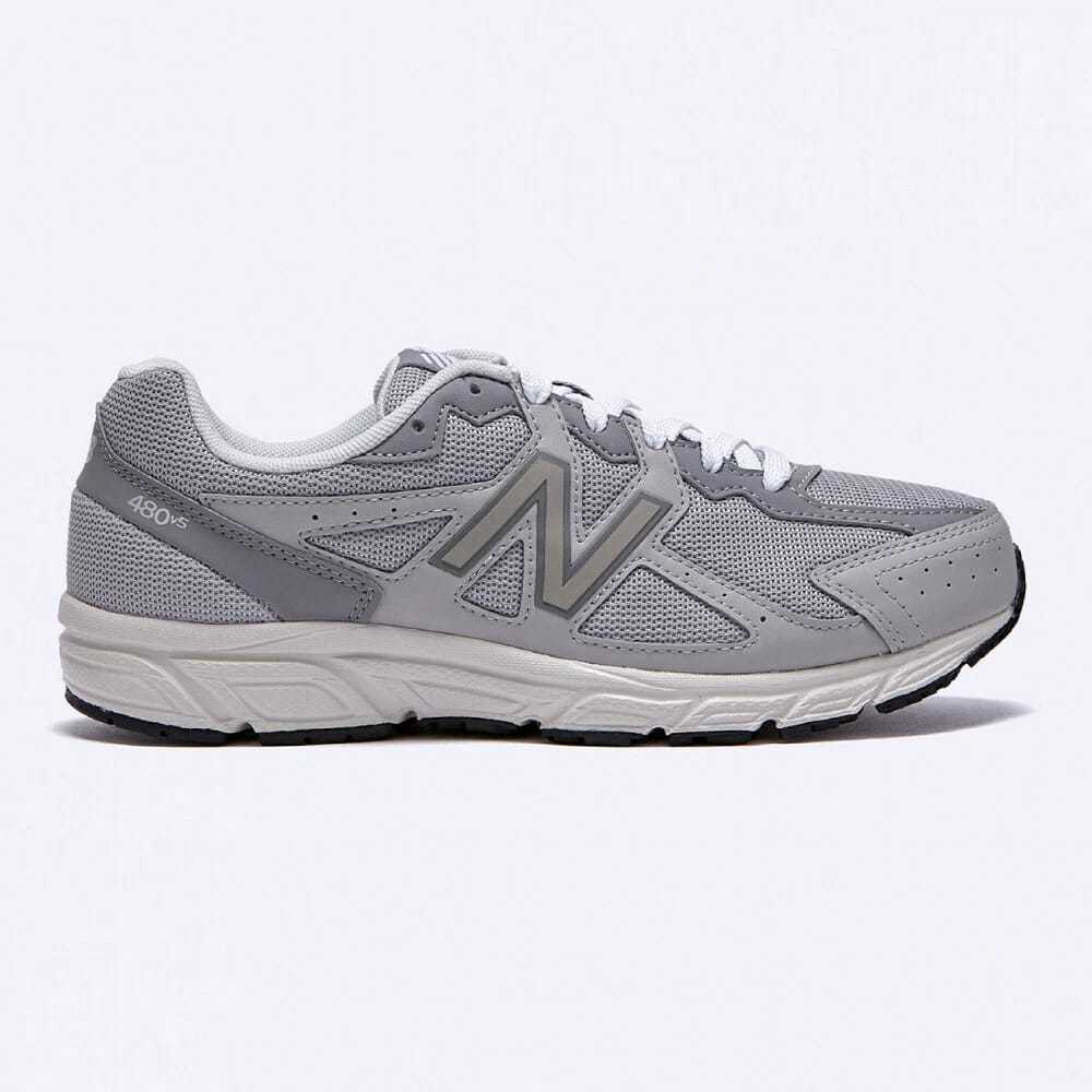 Sepatu Sneakers Casual Wanita New Balance 480 Grey NEWW480KR5