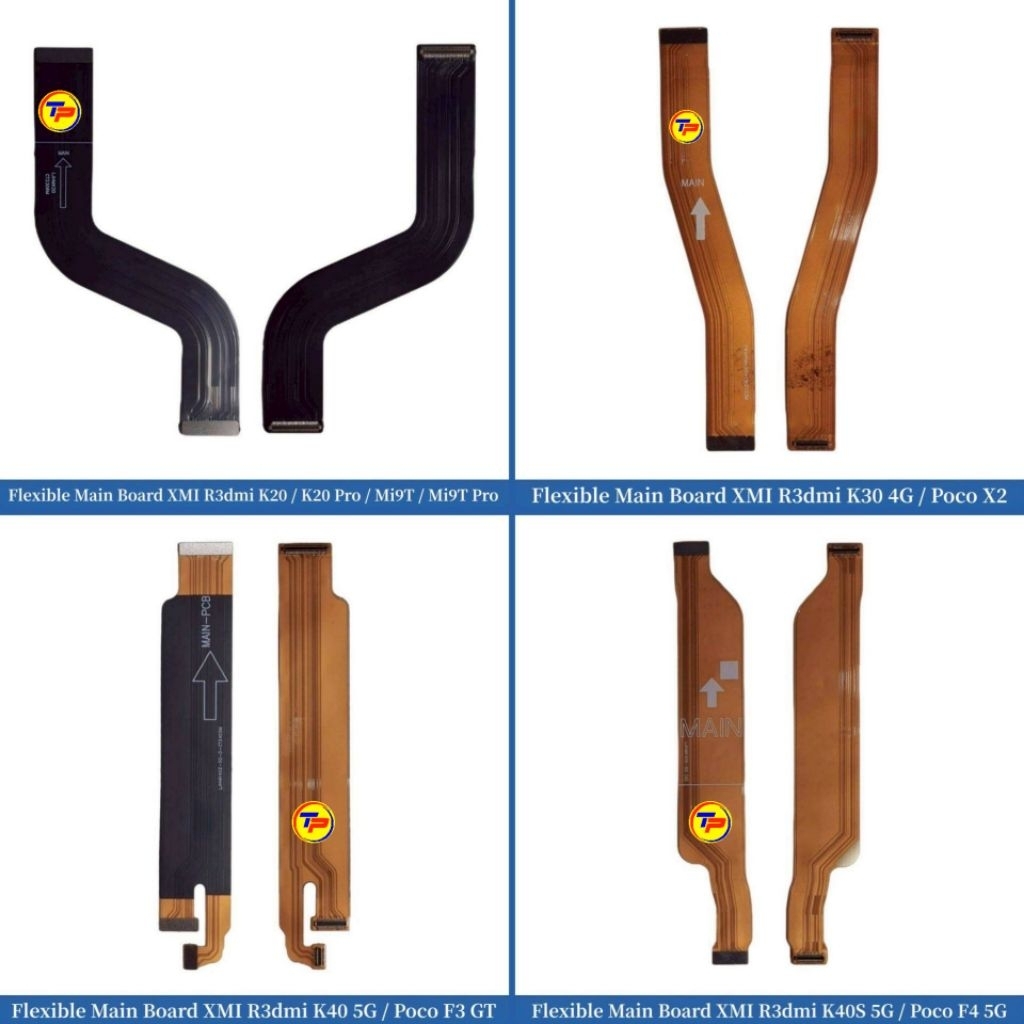Flexible Mainboard Xiaomi Redmi K20 - K20 Pro - Mi9T - Mi9T Pro - K30 4G - Poco X2 - K40 5G - Poco F