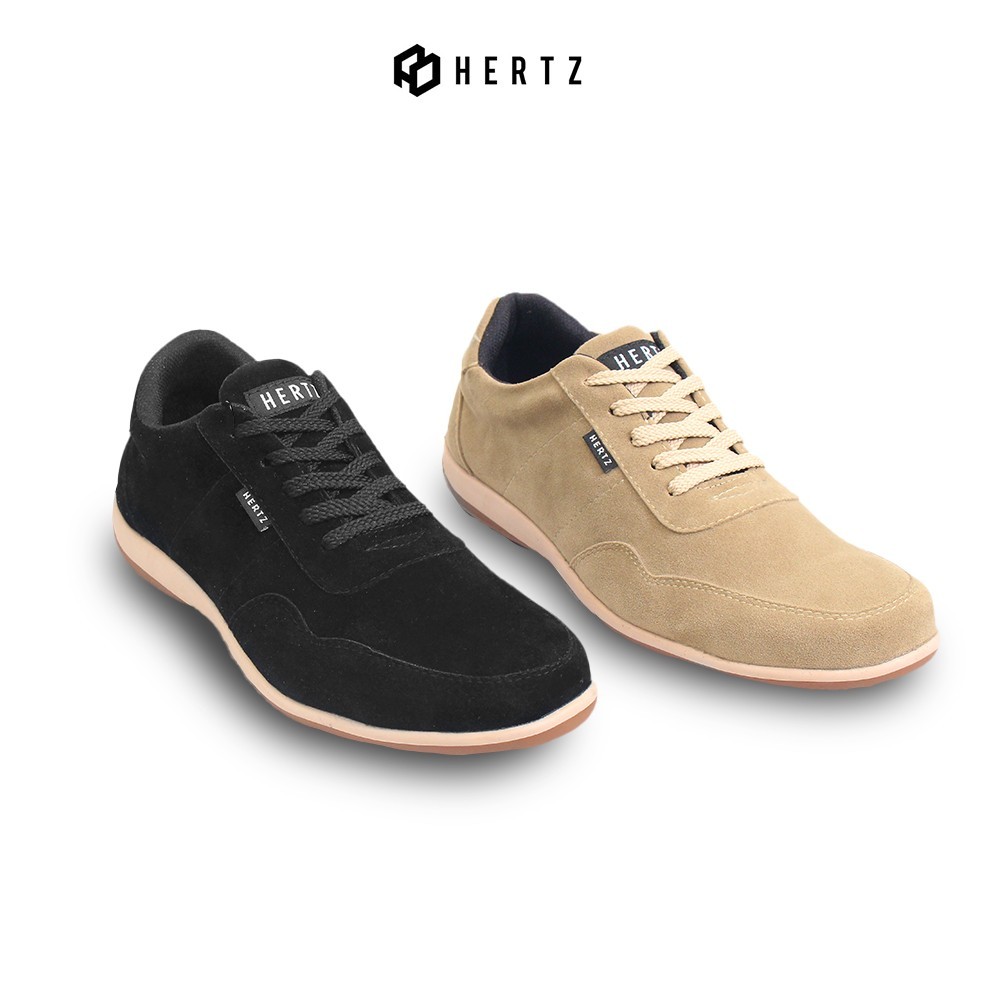 Hertz - Sepatu Sneakers Pria H 4792 Brand Hertz Sepatu Casual Pria Hangout Kuliah Kerja Berkualitas 