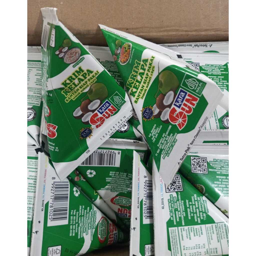 

Sun Kara Santan 65ml - Creamy Cooking Essence/kara 65ml(exp 2027)