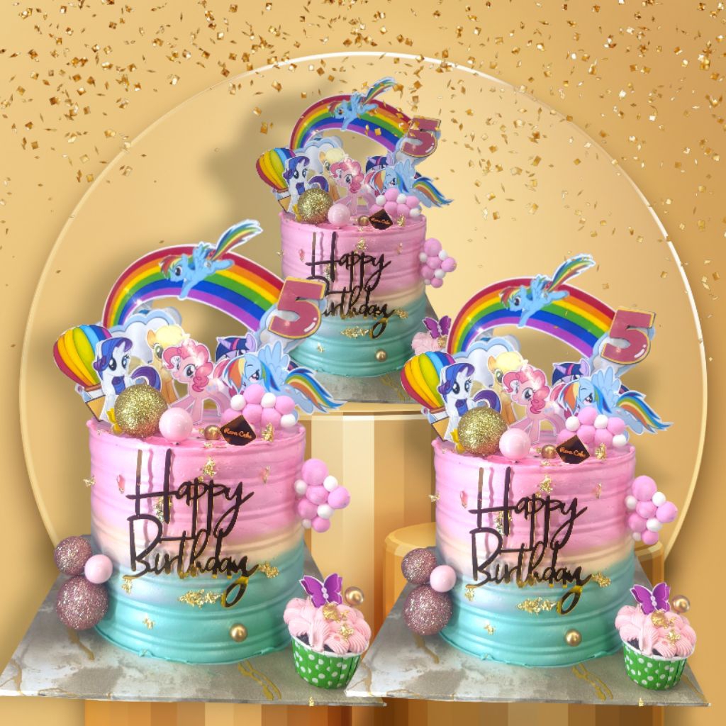 

little pony cake birthday