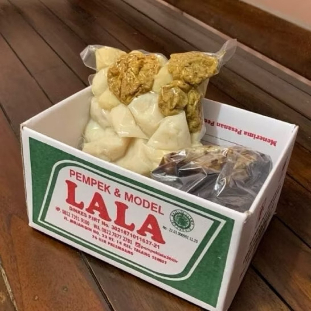 

Pempek Lala Palembang Asli Paket 40 pcs Frozen