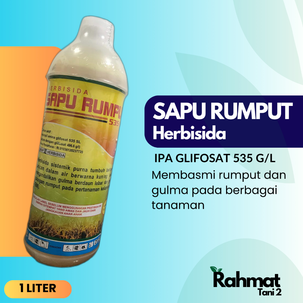 Herbisida SAPU RUMPUT 535SL Racun Pembasmi Pembunuh Rumput Liar/Racun Rumput