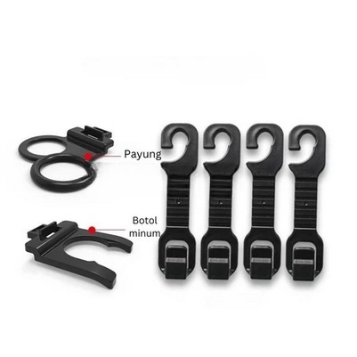 Hook Gantungan Cantolan Jok Kursi Mobil Hanger Cantolan Jok Mobil Serbaguna Gantungan Jok Mobil